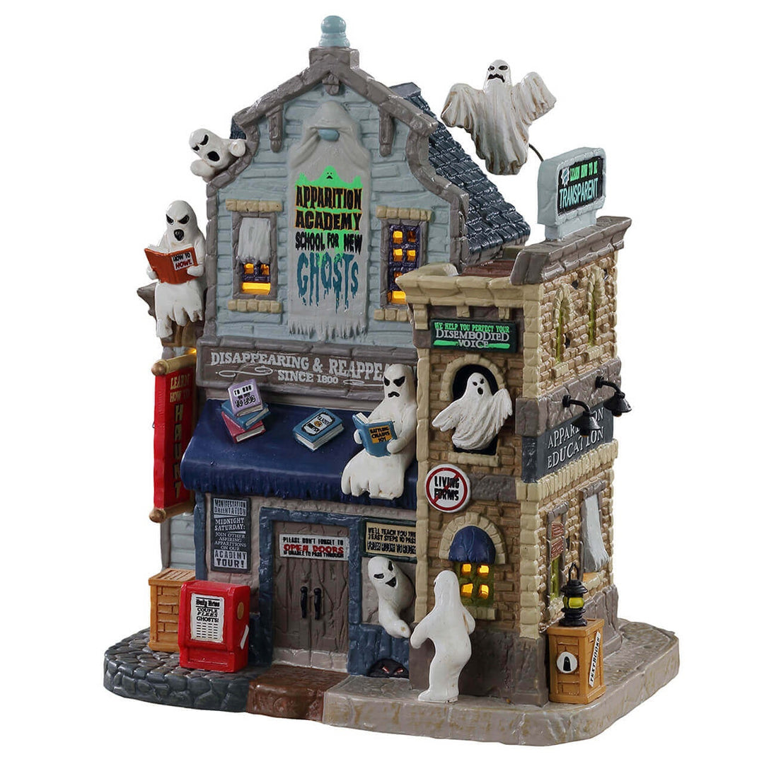 Lemax Spooky Town Halloween Village: Apparition Academy sparkle-castle