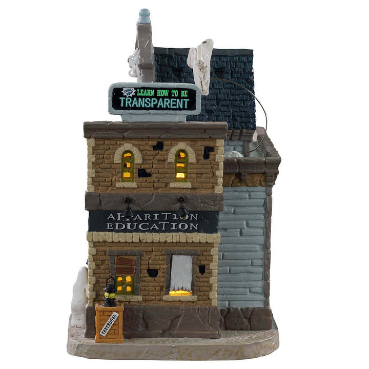 Lemax Spooky Town Halloween Village: Apparition Academy sparkle-castle