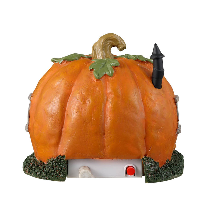 Lemax Spooky Town Halloween Village: Pumpkin Cottage sparkle-castle