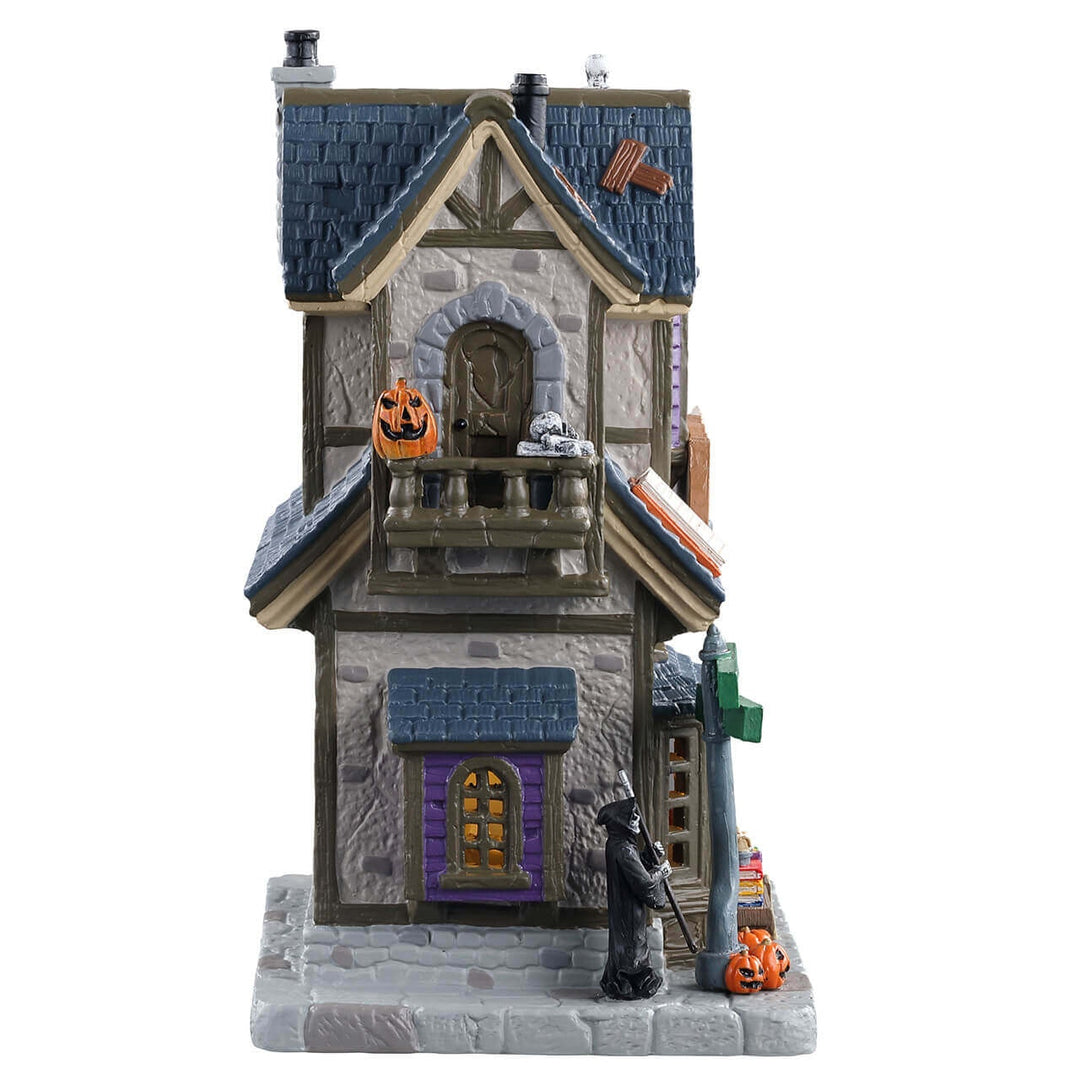 Lemax Spooky Town Halloween Village: The Ghost Writer's Antique Bookstore