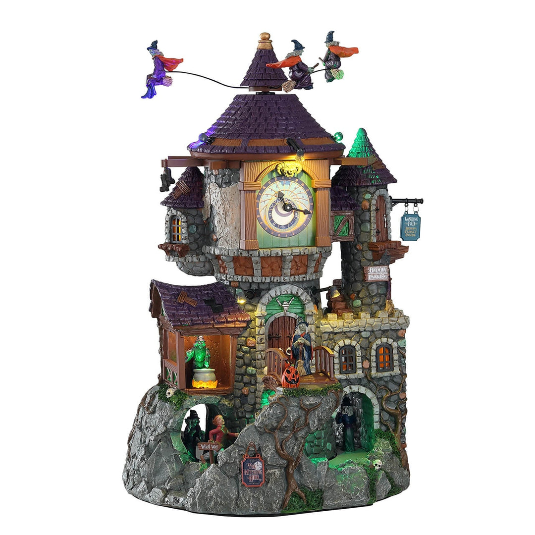 Lemax Spooky Town Halloween Village: The Witching Hour sparkle-castle