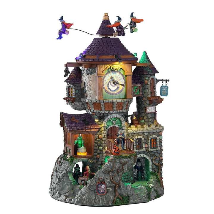 Lemax Spooky Town Halloween Village: The Witching Hour sparkle-castle