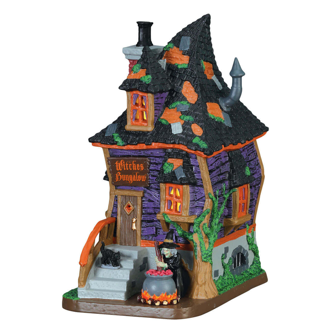 Lemax Spooky Town Halloween Village: Witches Bungalow