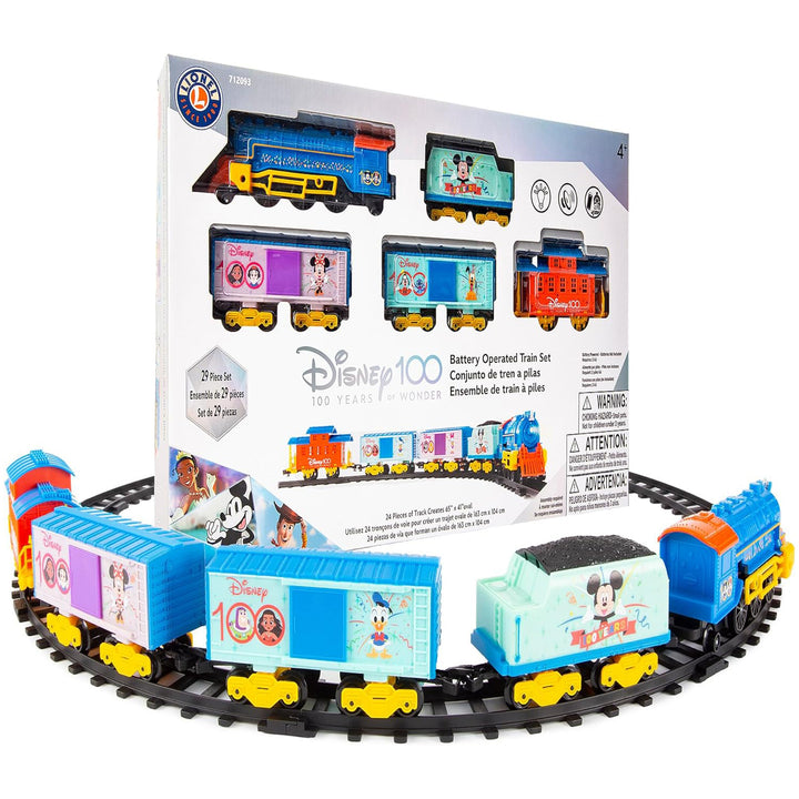 Lionel Disney D100 Ready-to-Play Mini Train Set sparkle-castle