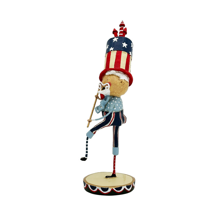 Lori Mitchell American Pride Collection: Bandstand Sam Figurine sparkle-castle