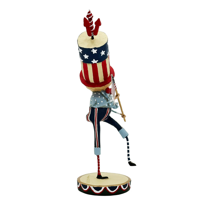 Lori Mitchell American Pride Collection: Bandstand Sam Figurine sparkle-castle