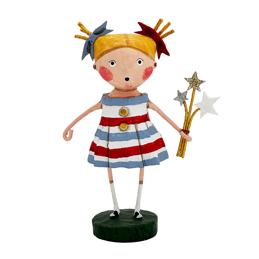 Lori Mitchell American Pride Collection: Sissy's Stars Figurine sparkle-castle