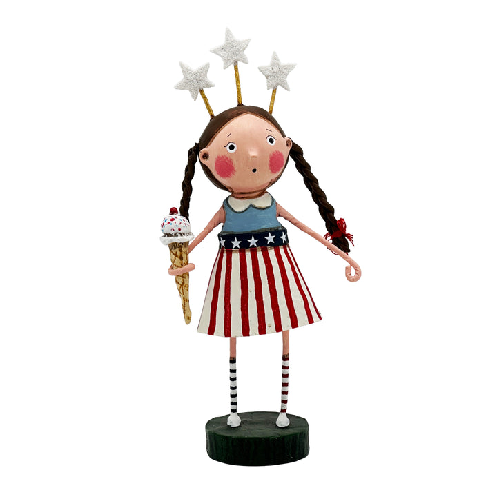 Lori Mitchell American Pride Collection: Stars, Stripes & Sprinkles Figurine sparkle-castle