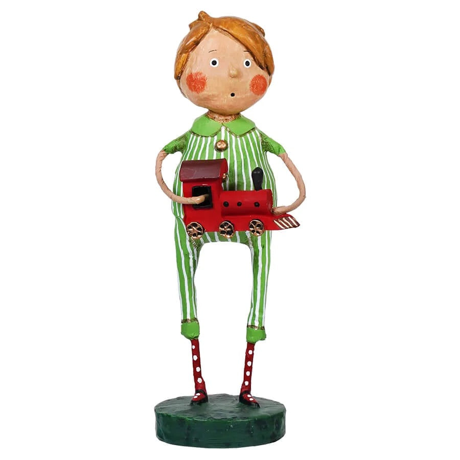 Lori Mitchell Christmas Collection: Choo Choo Magoo Figurine sparkle-castle