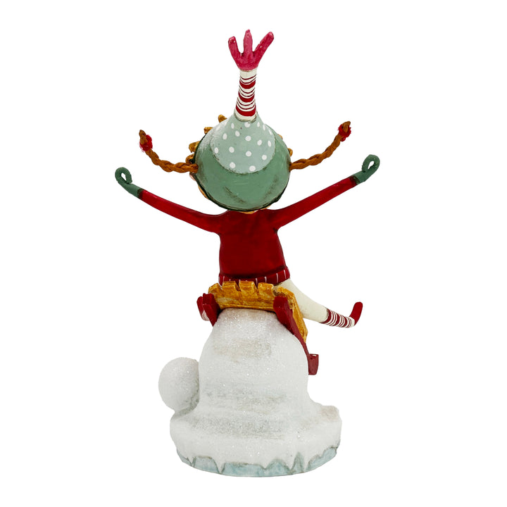 Lori Mitchell Christmas Collection: Downhill Dawn Figurine sparkle-castle