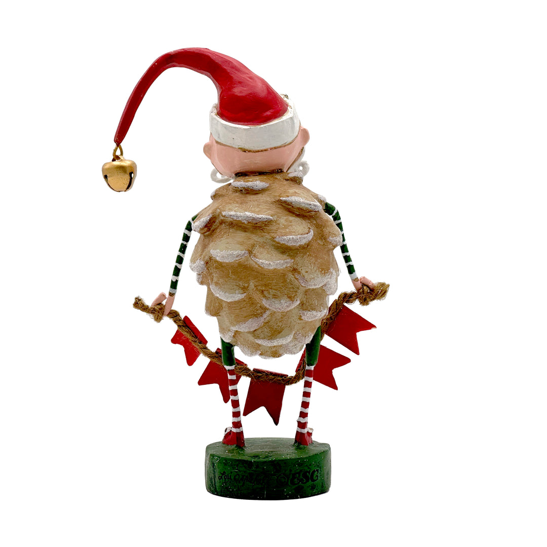 Lori Mitchell Christmas Collection: Jolly Jingle Santa Figurine
