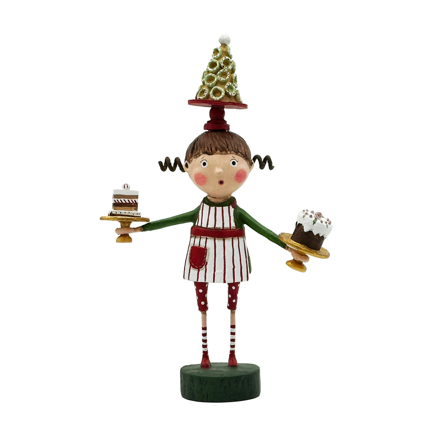 Lori Mitchell Christmas Collection: Patty Cake Christmas Figurine sparkle-castle
