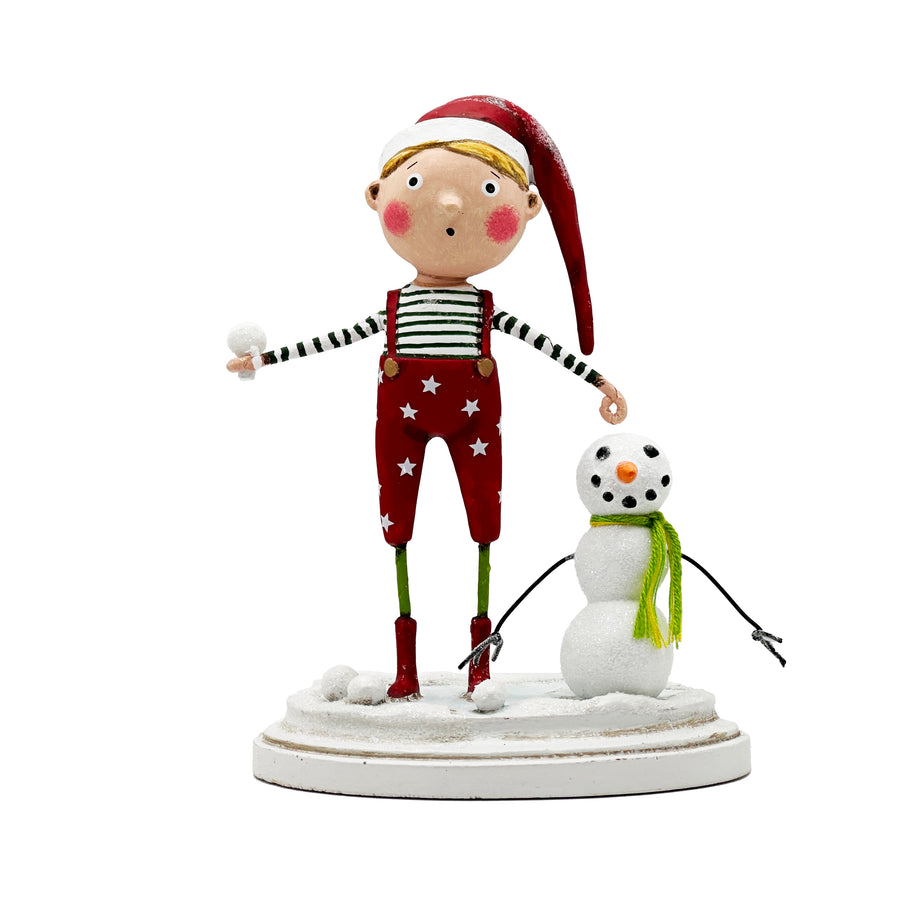 Lori Mitchell Christmas Collection: Snowy Joey Figurine sparkle-castle
