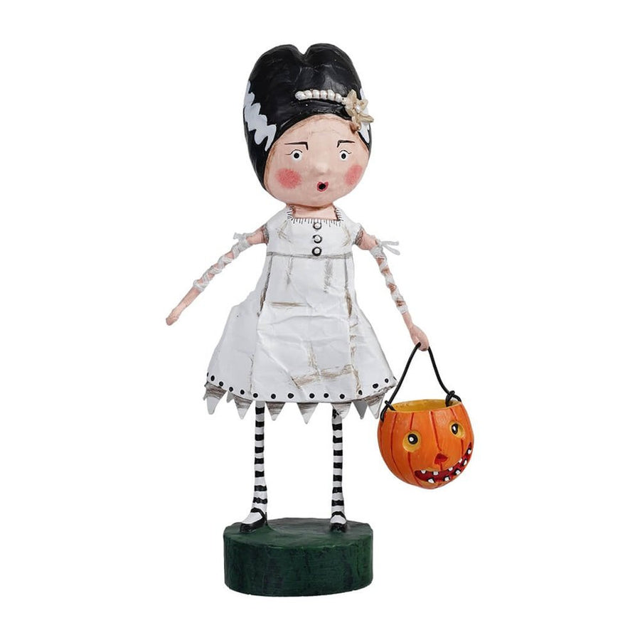 Lori Mitchell Halloween Collection: Bride of Frankie Stein Figurine sparkle-castle