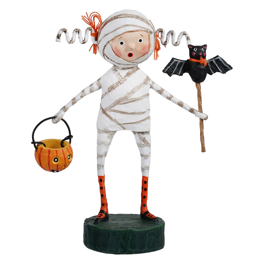 Lori Mitchell Halloween Collection: Minnie Mummy Figurine sparkle-castle