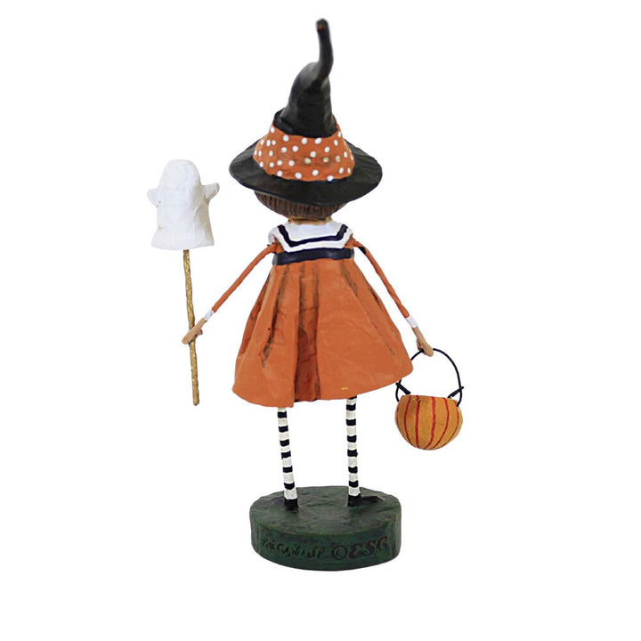 Lori Mitchell Halloween Collection: Precious Pumpkin Figurine sparkle-castle