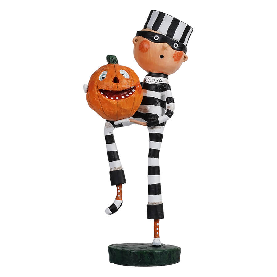 Lori Mitchell Halloween Collection: Pumpkin Thief Figurine sparkle-castle