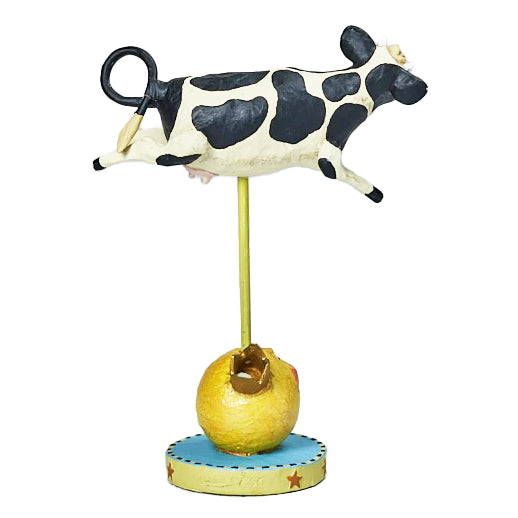 Lori Mitchell Storybook Collection: Cow Jumped Over the Moon Figurine sparkle-castle