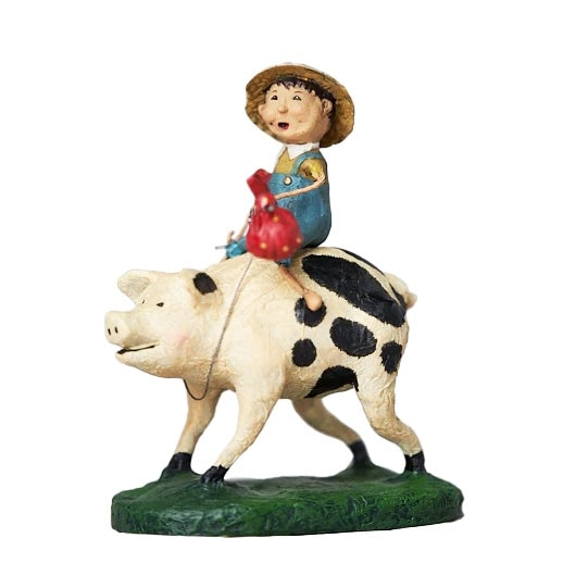 Lori Mitchell Storybook Collection: To Market To Market Figurine sparkle-castle