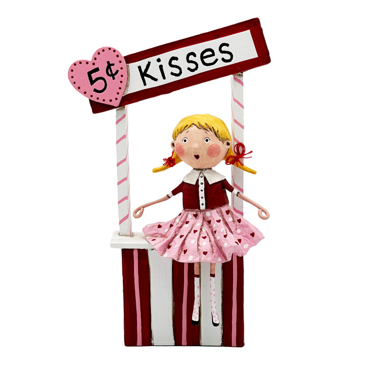 Lori Mitchell Valentine's Day Collection: 5 Cent Kisses Figurine sparkle-castle