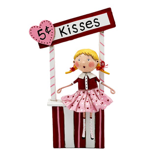 Lori Mitchell Valentine's Day Collection: 5 Cent Kisses Figurine sparkle-castle