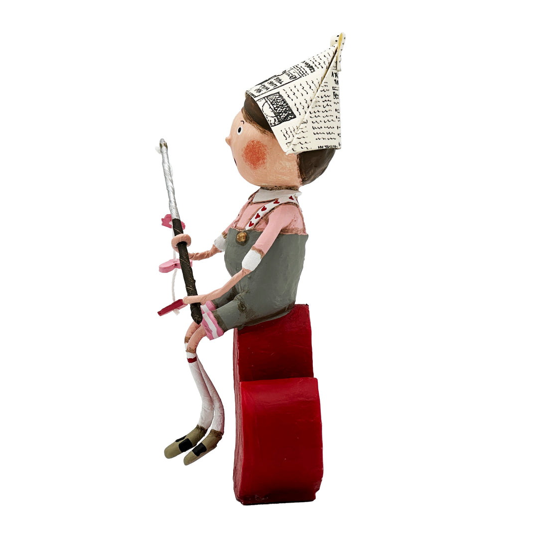 Lori Mitchell Valentine's Day Collection: Fishing For Love Figurine sparkle-castle