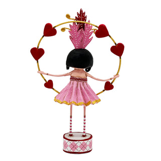 Lori Mitchell Valentine's Day Collection: Juggling Hearts Figurine sparkle-castle
