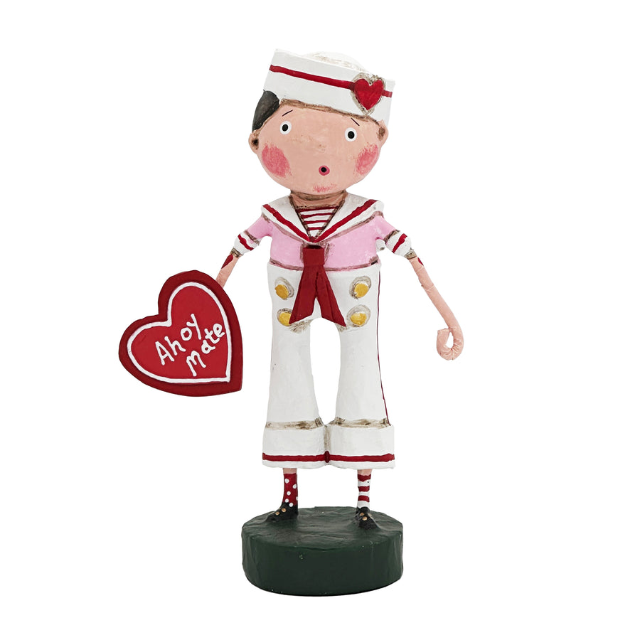 Lori Mitchell Valentine's Day Collection: Sailor Valentine Figurine sparkle-castle