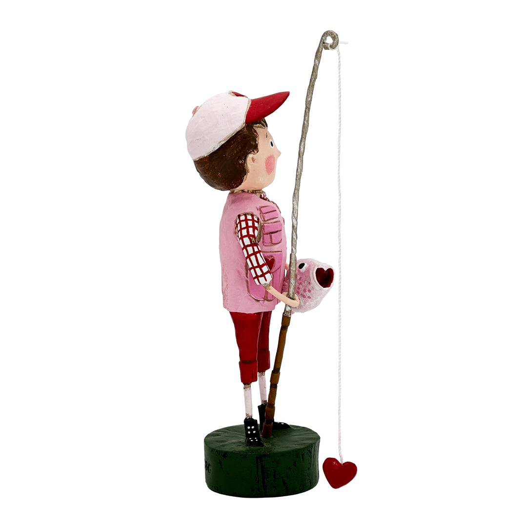 Lori Mitchell Valentine's Day Collection: You're a Catch Figurine sparkle-castle