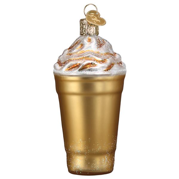 Old World Christmas: Blended Coffee Hanging Ornament sparkle-castle