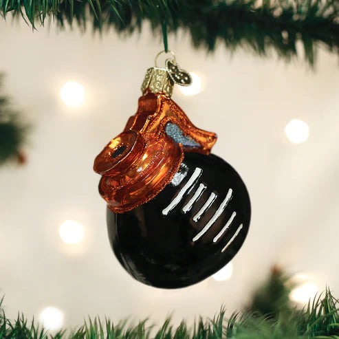 Old World Christmas: Coffee Pot Hanging Ornament sparkle-castle
