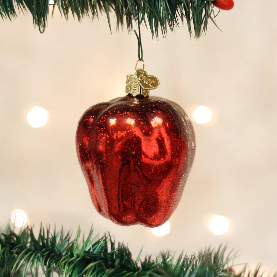 Old World Christmas: Fruit Hanging Ornaments, Set of 8 sparkle-castle