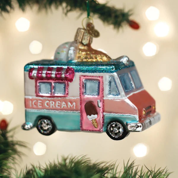 Old World Christmas: Ice Cream Hanging Ornaments, Set of 6 sparkle-castle