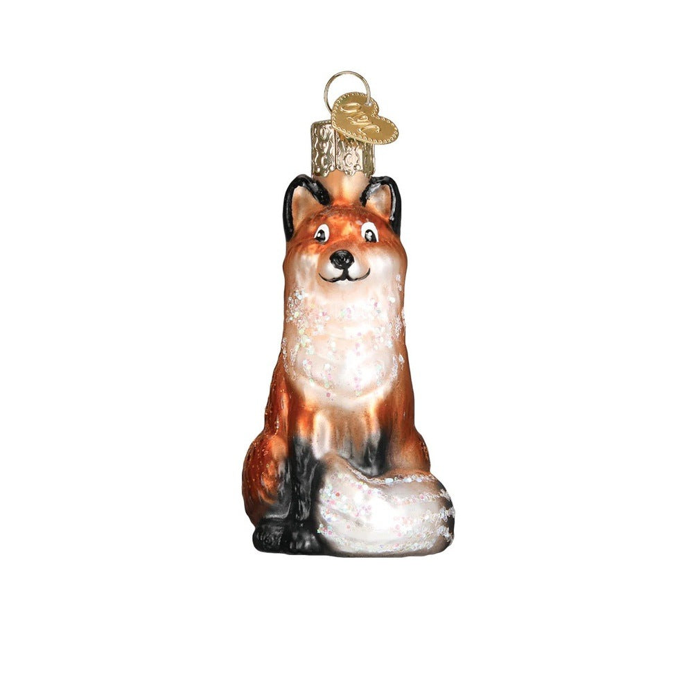 Old World Christmas: Mini Woodland Animal Hanging Ornaments, Set of 6 sparkle-castle