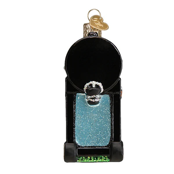 Old World Christmas: Smoker BBQ Hanging Ornament sparkle-castle