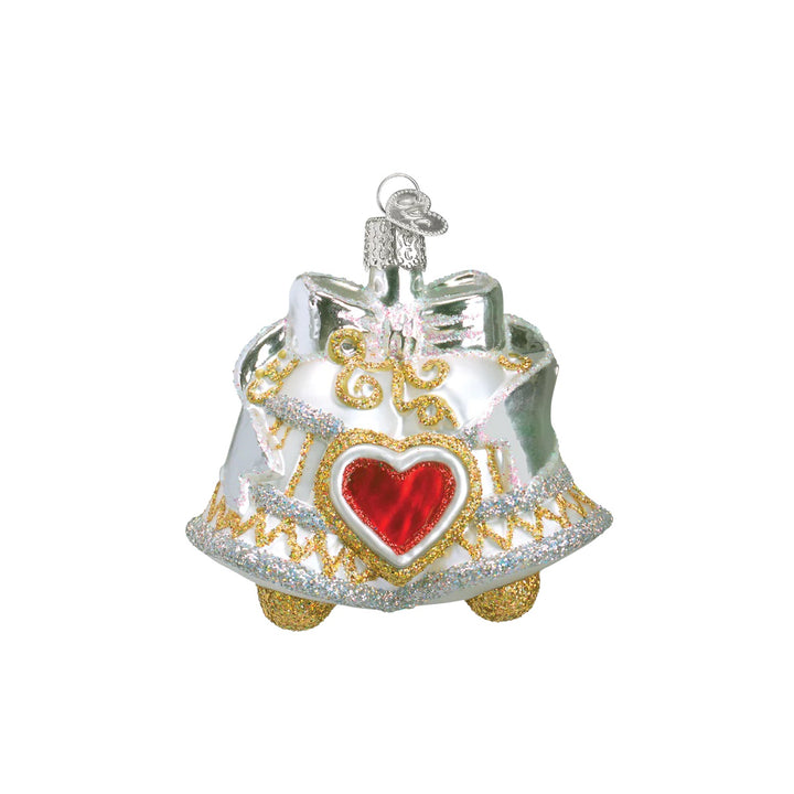 Old World Christmas: Wedding Collection Hanging Ornaments, Set of 6 sparkle-castle