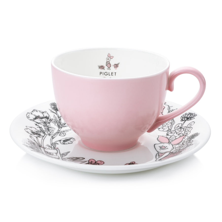 Disney English Ladies: Piglet Decorative Cup & Saucer sparkle-castle