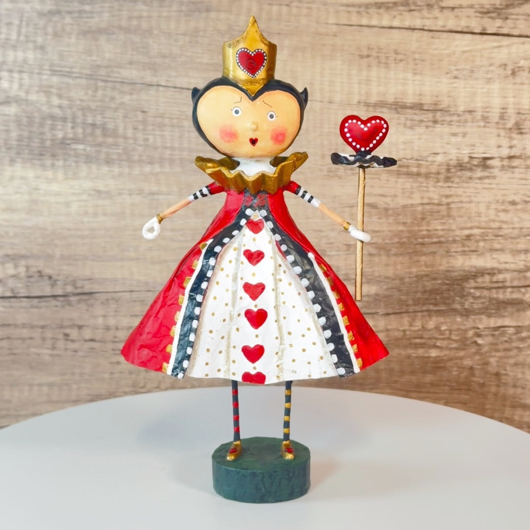 Lori Mitchell Alice in Wonderland Collection: Queen of Hearts Figurine