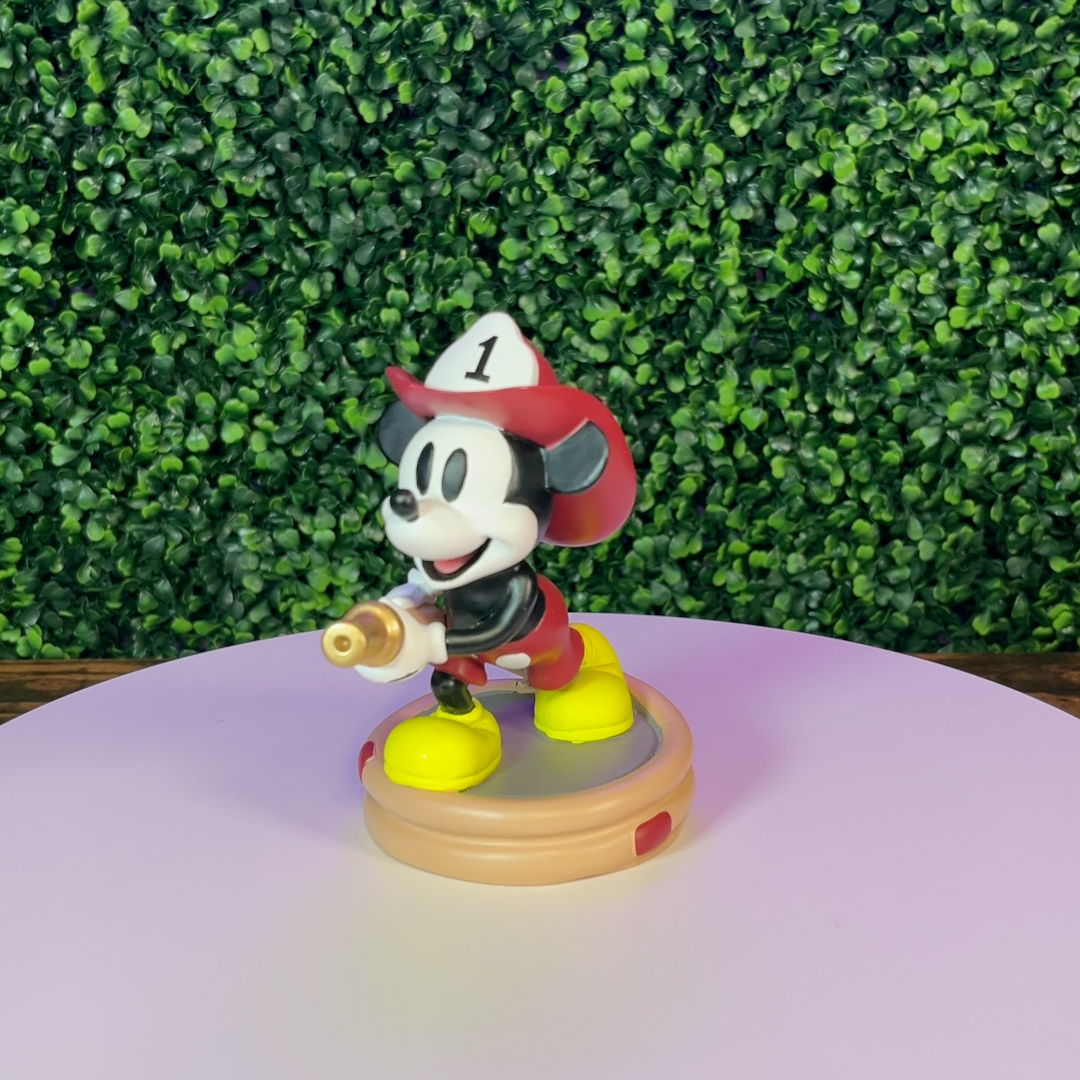 Precious Moments Disney Showcase: Mickey’s Fire Brigade Figurine