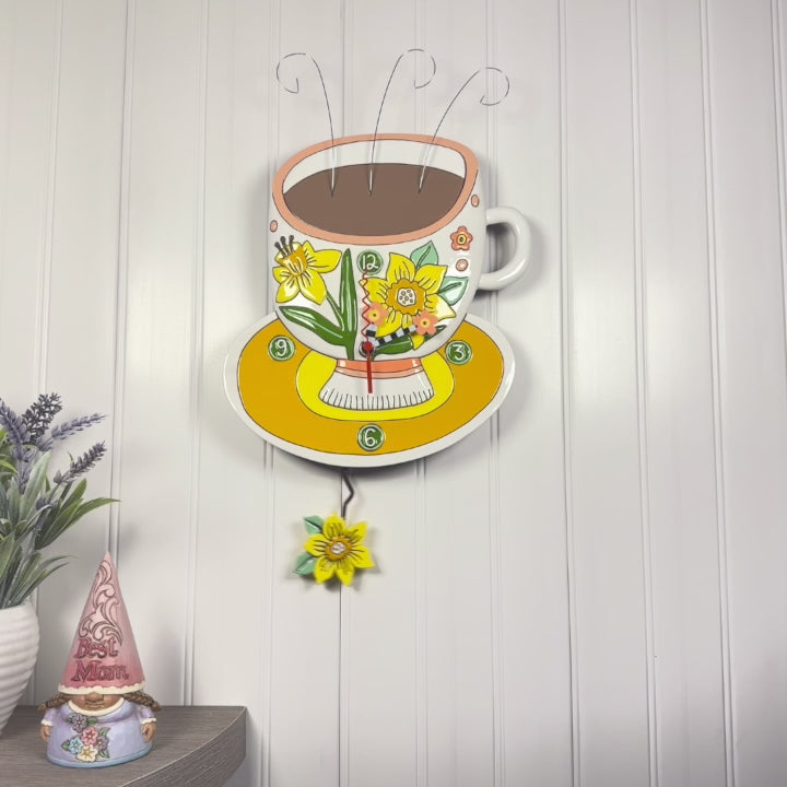 Allen Designs: Cuppa Joy Clock