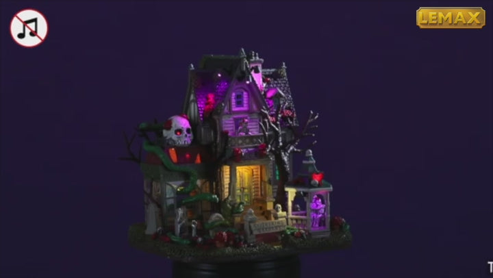 Lemax Spooky Town Halloween Village: Slithering Gardens