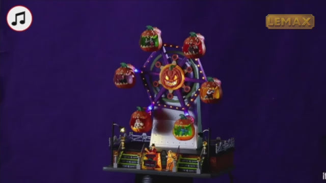 Lemax Spooky Town Halloween Village: Jumping Jacks Ferris Wheel
