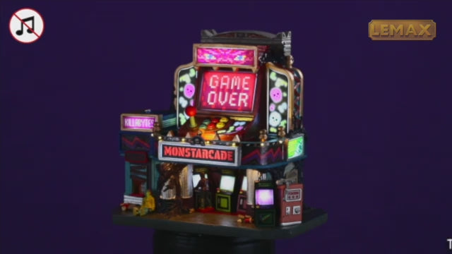 Lemax Spooky Town Halloween Village: Monstarcade