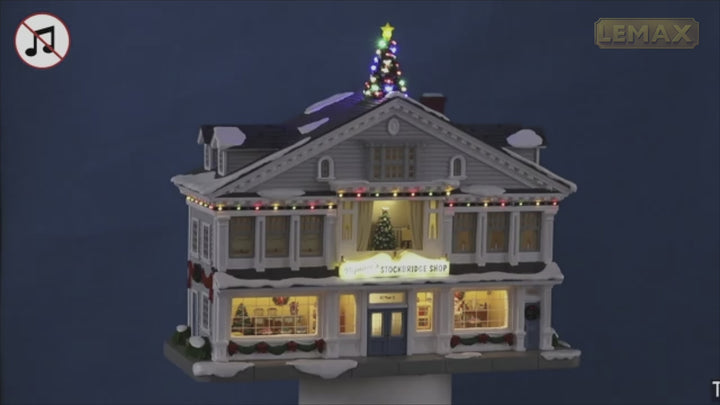 Lemax Norman Rockwell Village: Nejaime’s Stockbridge Shop
