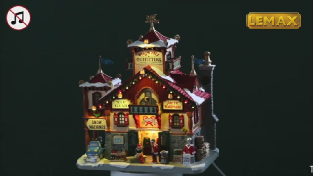 Lemax Santa's Wonderland Village: North Pole Outfitters