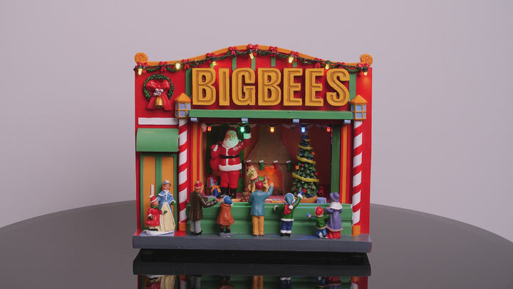 FG Square Christmas Village: BigBees Retro Department Store