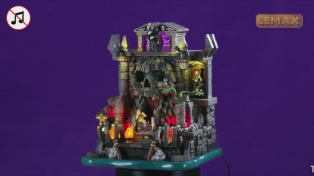 Lemax Spooky Town Halloween Village: Gates To The Underworld