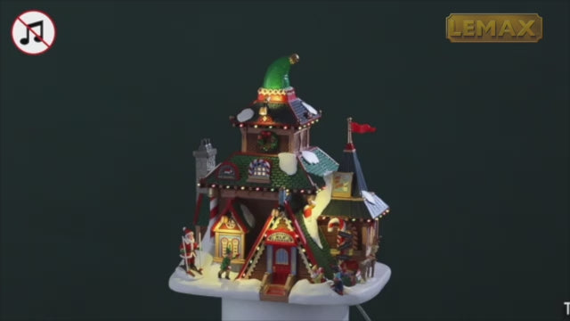 Lemax Santa's Wonderland Village: Elwood's Elf Lodge