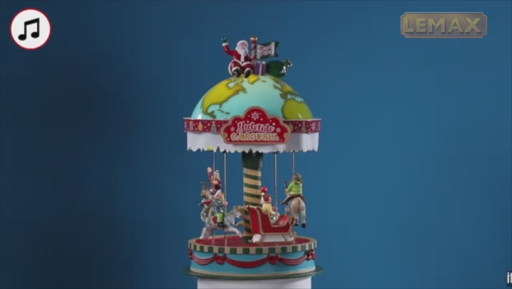 Lemax Carnival Village: Yuletide Carousel