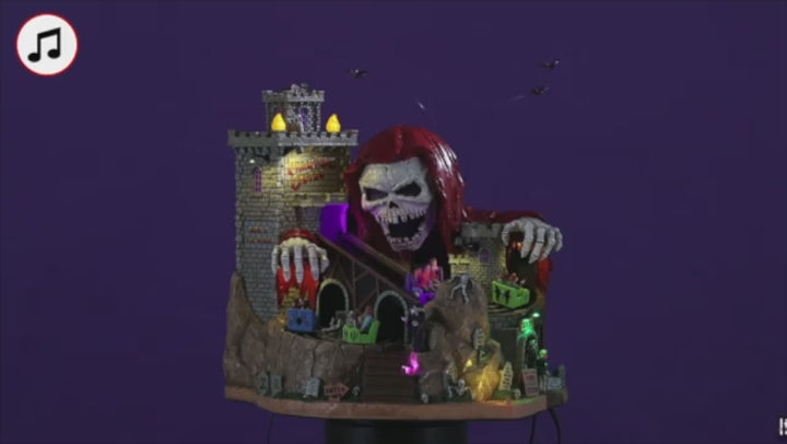 Lemax Spooky Town Halloween Village: Phantom Castle